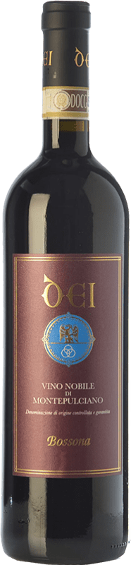 52,95 € Spedizione Gratuita | Vino rosso Caterina Dei Bossona Riserva D.O.C.G. Vino Nobile di Montepulciano Toscana Italia Sangiovese Bottiglia 75 cl