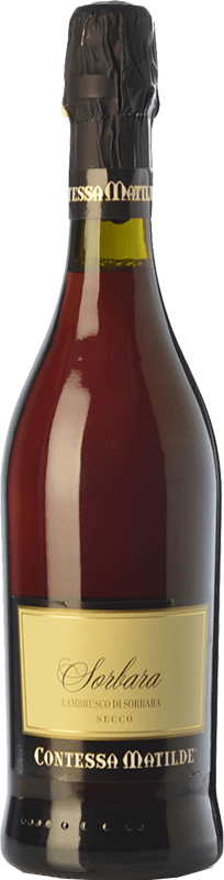 9,95 € Free Shipping | Red Wine Cavicchioli Contessa Matilde Secco D.O.C. Lambrusco di Sorbara Emilia-Romagna Italy Lambrusco Bottle 75 cl