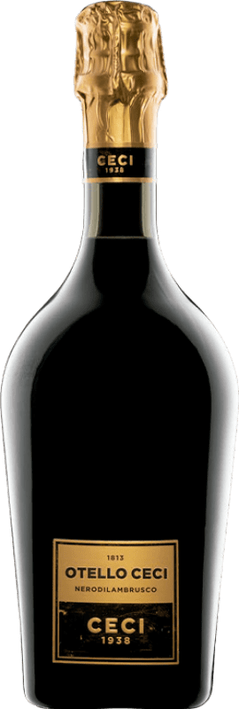 17,95 € Envío gratis | Vino tinto Ceci Otello Nero di Lambrusco I.G.T. Emilia Romagna Emilia-Romagna Italia Lambrusco Maestri Botella 75 cl