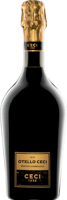13,95 € Envío gratis | Vino tinto Ceci Otello Nero di Lambrusco I.G.T. Emilia Romagna Emilia-Romagna Italia Lambrusco Maestri Botella 75 cl