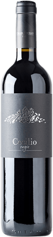 13,95 € Envío gratis | Vino Tinto Cecilio Joven D.O.Ca. Priorat Cataluña España Garnacha, Cabernet Sauvignon, Cariñena Botella 75 cl