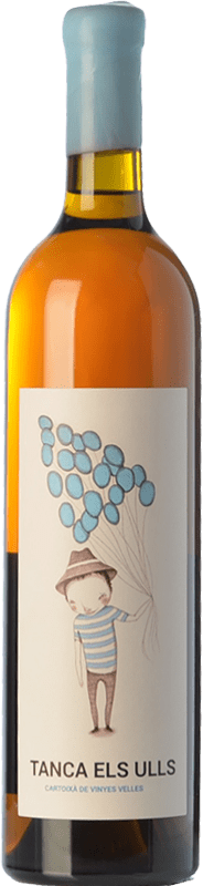 28,95 € Envio grátis | Vinho Branco Cesc Tanca els Ulls Cartoixà de Marina Crianza Espanha Xarel·lo Vermell 75 cl