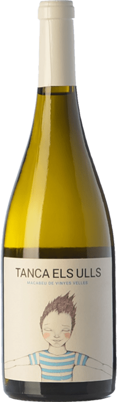 19,95 € Envoi gratuit | Vin blanc Cesc Tanca els Ulls Macabeu Crianza Espagne Macabeo Bouteille 75 cl
