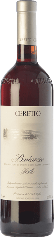 241,95 € Free Shipping | Red wine Ceretto Bricco Asili D.O.C.G. Barbaresco Piemonte Italy Nebbiolo Bottle 75 cl