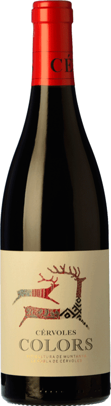 11,95 € Envio grátis | Vinho Tinto Cérvoles Colors Jovem D.O. Costers del Segre Catalunha Espanha Tempranillo, Merlot, Syrah, Garnacha — Grenache, Cabernet Sauvignon Garrafa Magnum 1,5 L
