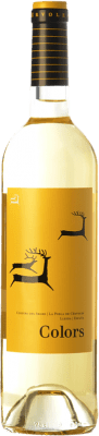 12,95 € Free Shipping | White Wine Cérvoles Colors D.O. Costers del Segre Catalonia Spain Macabeo, Chardonnay Bottle 75 cl