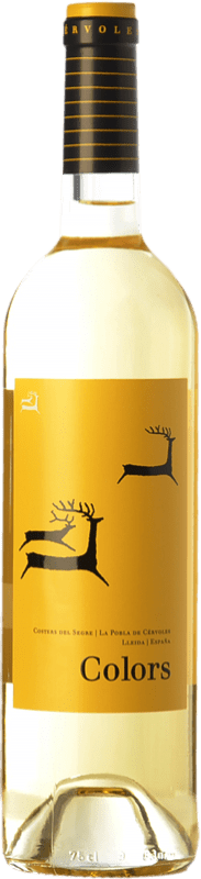 12,95 € Kostenloser Versand | Weißwein Cérvoles Colors D.O. Costers del Segre Katalonien Spanien Macabeo, Chardonnay 75 cl