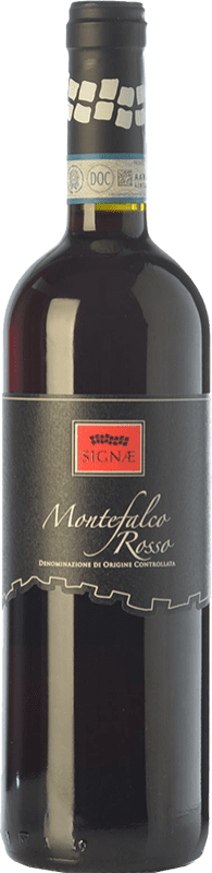 10,95 € Free Shipping | Red wine Cesarini Sartori Signae Rosso D.O.C. Montefalco Umbria Italy Merlot, Cabernet Sauvignon, Sangiovese, Sagrantino Bottle 75 cl