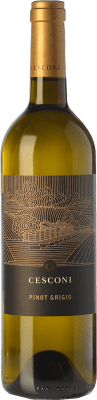 17,95 € Kostenloser Versand | Weißwein Cesconi Selezione Et. Vigneto I.G.T. Vigneti delle Dolomiti Trentino Italien Pinot Grau Flasche 75 cl