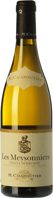 35,95 € Envío gratis | Vino Blanco Michel Chapoutier Les Meysonniers A.O.C. Crozes-Hermitage Rhône Francia Marsanne Botella 75 cl