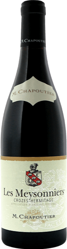 29,95 € Free Shipping | Red Wine Michel Chapoutier Les Meysonniers Young A.O.C. Crozes-Hermitage Rhône France Syrah — Shiraz Bottle 75 cl