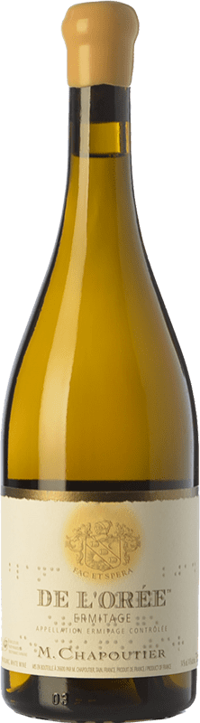 389,95 € Envío gratis | Vino blanco Michel Chapoutier L'Orée Crianza A.O.C. Hermitage Rhône Francia Marsanne Botella 75 cl