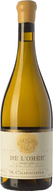 344,95 € Spedizione Gratuita | Vino bianco Michel Chapoutier L'Orée Crianza A.O.C. Hermitage Rhône Francia Marsanne Biologico Bottiglia 75 cl