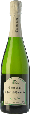 35,95 € Kostenloser Versand | Weißer Sekt Charlot-Tanneux Expression A.O.C. Champagne Champagner Frankreich Pinot Schwarz, Chardonnay, Pinot Meunier Flasche 75 cl
