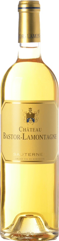 29,95 € Бесплатная доставка | Сладкое вино Château Bastor-Lamontagne A.O.C. Sauternes Бордо Франция Sauvignon White, Sémillon бутылка 75 cl