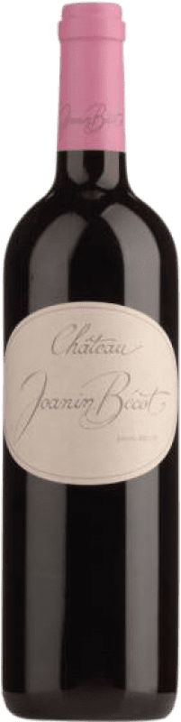 24,95 € Kostenloser Versand | Rotwein Château Joanin Bécot Alterung A.O.C. Côtes de Castillon Bordeaux Frankreich Merlot, Cabernet Franc Flasche 75 cl