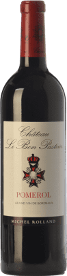 117,95 € Бесплатная доставка | Красное вино Château Bon Pasteur старения A.O.C. Pomerol Бордо Франция Merlot, Cabernet Franc бутылка 75 cl