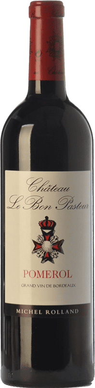 151,95 € Spedizione Gratuita | Vino Rosso Château Bon Pasteur Crianza — Invecchiato in Botte A.O.C. Pomerol bordò Francia Merlot, Cabernet Franc 75 cl