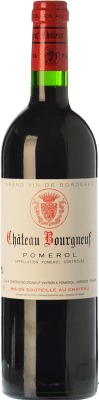 115,95 € Envio grátis | Vinho tinto Château Bourgneuf Reserva A.O.C. Pomerol Bordeaux França Merlot, Cabernet Franc Garrafa 75 cl