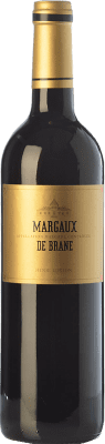 28,95 € Free Shipping | Red wine Château Brane Cantenac Margaux de Brane Crianza A.O.C. Margaux Bordeaux France Merlot, Cabernet Sauvignon Bottle 75 cl