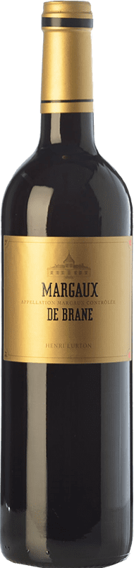 31,95 € 免费送货 | 红酒 Château Brane Cantenac De Brane 岁 A.O.C. Margaux 波尔多 法国 Merlot, Cabernet Sauvignon 瓶子 75 cl