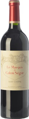 32,95 € Free Shipping | Red wine Château Calon Ségur Le Marquis de Calon A.O.C. Saint-Estèphe Bordeaux France Merlot, Cabernet Sauvignon, Cabernet Franc, Petit Verdot Bottle 75 cl