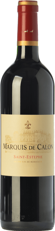 42,95 € 免费送货 | 红葡萄酒 Château Calon Ségur Marquis de Calon Crianza — 陈酿 A.O.C. Saint-Estèphe 波尔多 法国 Merlot — 梅洛, Cabernet Sauvignon — 赤霞珠, Cabernet Franc — 品丽珠, Petit Verdot 瓶装 75 cl