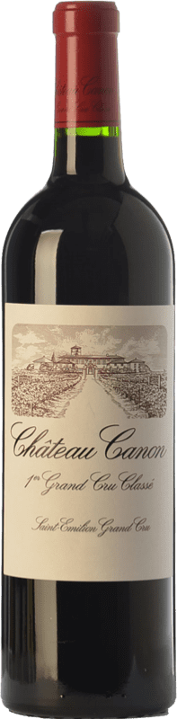 112,95 € Free Shipping | Red wine Château Canon Aged A.O.C. Saint-Émilion Grand Cru Bordeaux France Merlot, Cabernet Franc Bottle 75 cl