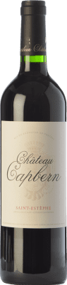 33,95 € Free Shipping | Red wine Château Capbern Gasqueton Crianza A.O.C. Saint-Estèphe Bordeaux France Merlot, Cabernet Sauvignon, Petit Verdot Bottle 75 cl