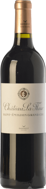 44,95 € Envío gratis | Vino Tinto Château Dassault Château La Fleur Grand Cru Crianza A.O.C. Saint-Émilion Burdeos Francia Merlot, Cabernet Franc 75 cl