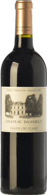 63,95 € Envío gratis | Vino tinto Château Dassault Crianza A.O.C. Saint-Émilion Grand Cru Burdeos Francia Merlot, Cabernet Sauvignon, Cabernet Franc Botella 75 cl