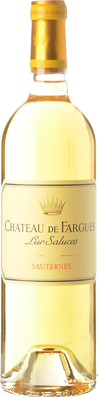 77,95 € Envio grátis | Vinho doce Château de Fargues Lur Saluces A.O.C. Sauternes Bordeaux França Sémillon, Sauvignon Garrafa 75 cl