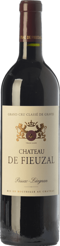 45,95 € Free Shipping | Red wine Château de Fieuzal Aged A.O.C. Pessac-Léognan Bordeaux France Merlot, Cabernet Sauvignon, Cabernet Franc, Petit Verdot Bottle 75 cl