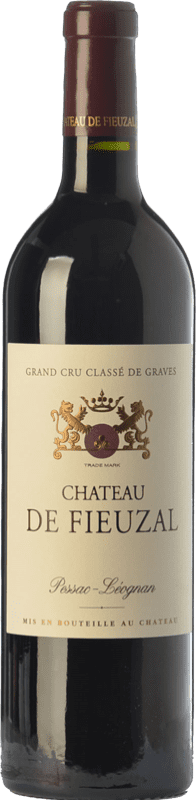 69,95 € Free Shipping | Red wine Château de Fieuzal Aged A.O.C. Pessac-Léognan Bordeaux France Merlot, Cabernet Sauvignon, Cabernet Franc, Petit Verdot Bottle 75 cl