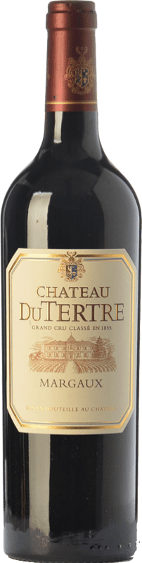49,95 € Envío gratis | Vino tinto Château du Tertre Crianza A.O.C. Margaux Burdeos Francia Merlot, Cabernet Sauvignon, Cabernet Franc, Petit Verdot Botella 75 cl