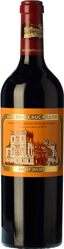 268,95 € Free Shipping | Red wine Château Ducru-Beaucaillou Reserva A.O.C. Saint-Julien Bordeaux France Merlot, Cabernet Sauvignon Bottle 75 cl
