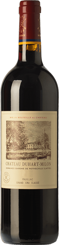 127,95 € Envio grátis | Vinho tinto Château Duhart Milon Crianza A.O.C. Pauillac Bordeaux França Merlot, Cabernet Sauvignon Garrafa 75 cl
