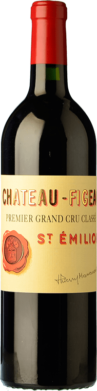 277,95 € Free Shipping | Red wine Château Figeac Crianza A.O.C. Saint-Émilion Grand Cru Bordeaux France Merlot, Cabernet Sauvignon, Cabernet Franc Bottle 75 cl