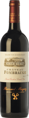 54,95 € 免费送货 | 红酒 Château Fombrauge 岁 A.O.C. Saint-Émilion Grand Cru 波尔多 法国 Merlot, Cabernet Sauvignon, Cabernet Franc 瓶子 75 cl