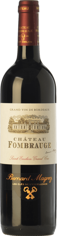 56,95 € Free Shipping | Red Wine Château Fombrauge Grand Cru Crianza — Aged A.O.C. Saint-Émilion Bordeaux France Merlot, Cabernet Sauvignon, Cabernet Franc Bottle 75 cl