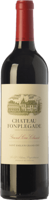 45,95 € Free Shipping | Red wine Château Fonplégade Crianza A.O.C. Saint-Émilion Grand Cru Bordeaux France Merlot, Cabernet Sauvignon, Cabernet Franc Bottle 75 cl