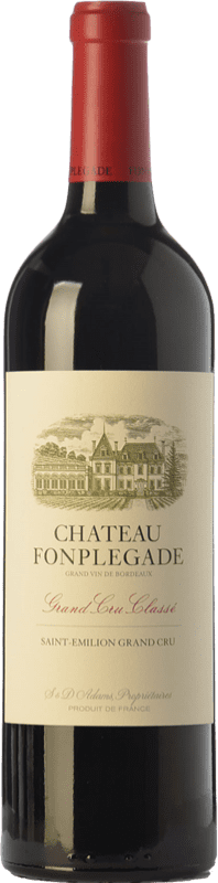 52,95 € Free Shipping | Red wine Château Fonplégade Aged A.O.C. Saint-Émilion Grand Cru Bordeaux France Merlot, Cabernet Sauvignon, Cabernet Franc Bottle 75 cl