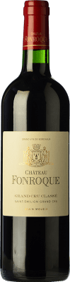 76,95 € Kostenloser Versand | Rotwein Château Fonroque Alterung A.O.C. Saint-Émilion Grand Cru Bordeaux Frankreich Merlot, Cabernet Franc Flasche 75 cl