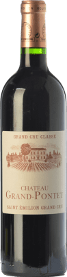 38,95 € Envoi gratuit | Vin Rouge Château Grand-Pontet Grand Cru Crianza A.O.C. Saint-Émilion Bordeaux France Merlot, Cabernet Sauvignon, Cabernet Franc 75 cl