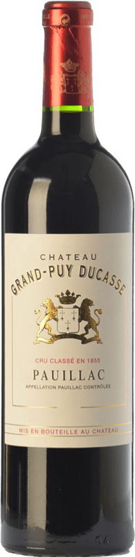 43,95 € Free Shipping | Red wine Château Grand-Puy Ducasse Crianza A.O.C. Pauillac Bordeaux France Merlot, Cabernet Sauvignon Bottle 75 cl