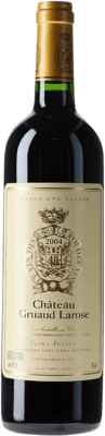 123,95 € Free Shipping | Red Wine Château Gruaud Larose Crianza — Aged A.O.C. Saint-Julien Bordeaux France Merlot, Cabernet Sauvignon, Cabernet Franc, Petit Verdot Bottle 75 cl