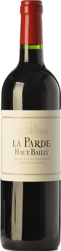 29,95 € Free Shipping | Red wine Château Haut-Bailly La Parde Aged A.O.C. Pessac-Léognan Bordeaux France Merlot, Cabernet Sauvignon, Cabernet Franc Bottle 75 cl