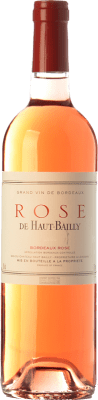 13,95 € Free Shipping | Rosé wine Château Haut-Bailly Rose A.O.C. Bordeaux Bordeaux France Cabernet Sauvignon Bottle 75 cl