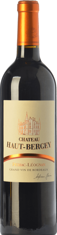 29,95 € Spedizione Gratuita | Vino rosso Château Haut-Bergey Crianza A.O.C. Pessac-Léognan bordò Francia Merlot, Cabernet Sauvignon, Petit Verdot Bottiglia 75 cl