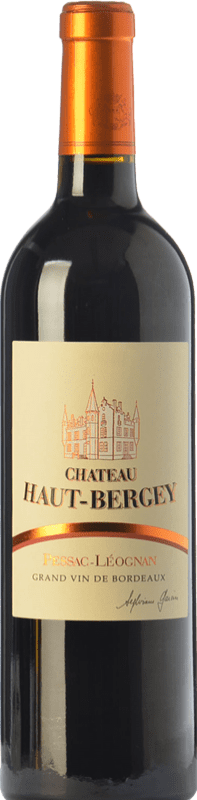 29,95 € Envío gratis | Vino Tinto Château Haut-Bergey Crianza A.O.C. Pessac-Léognan Burdeos Francia Merlot, Cabernet Sauvignon, Petit Verdot 75 cl